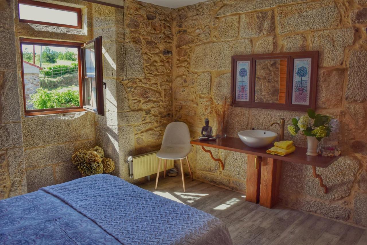 Casa Dos Amos En Costa Da Morte. A Coruna Ponteceso Exteriör bild